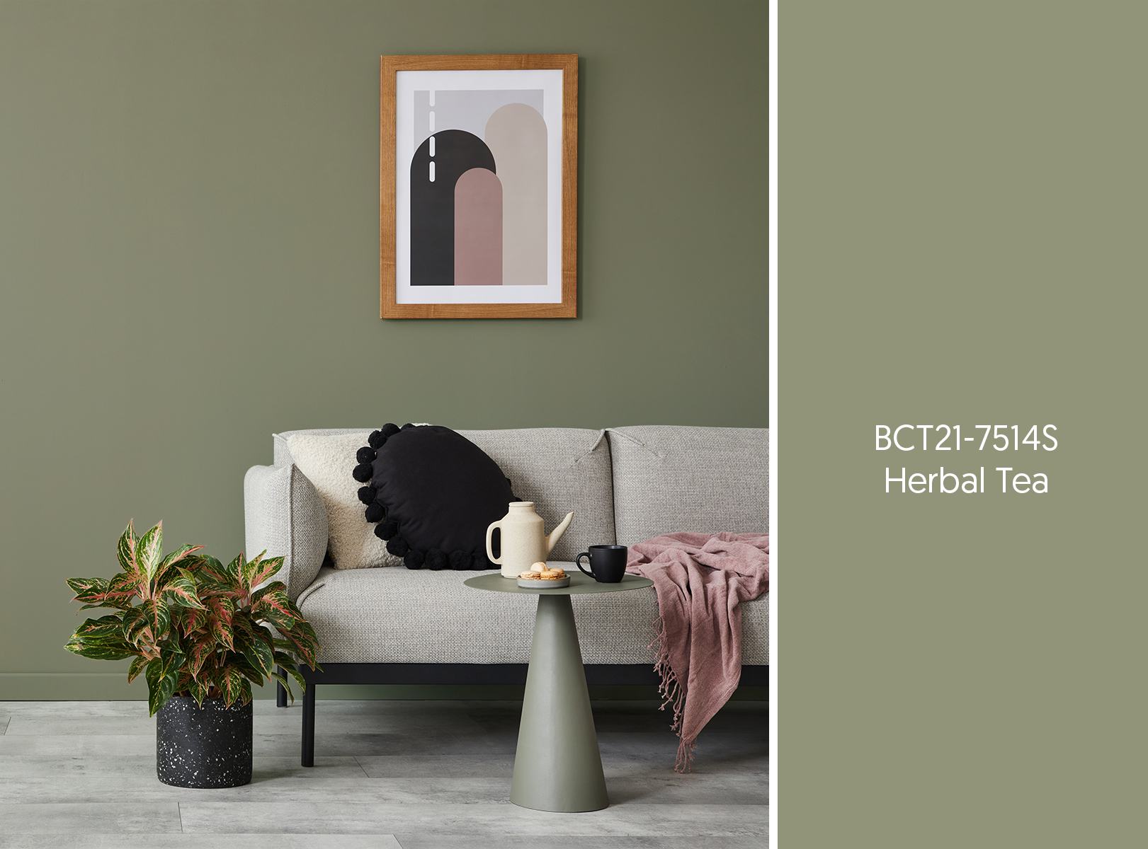 Wall Color Ideas for Your Living Room with the Breathe Palette | MyBoysen