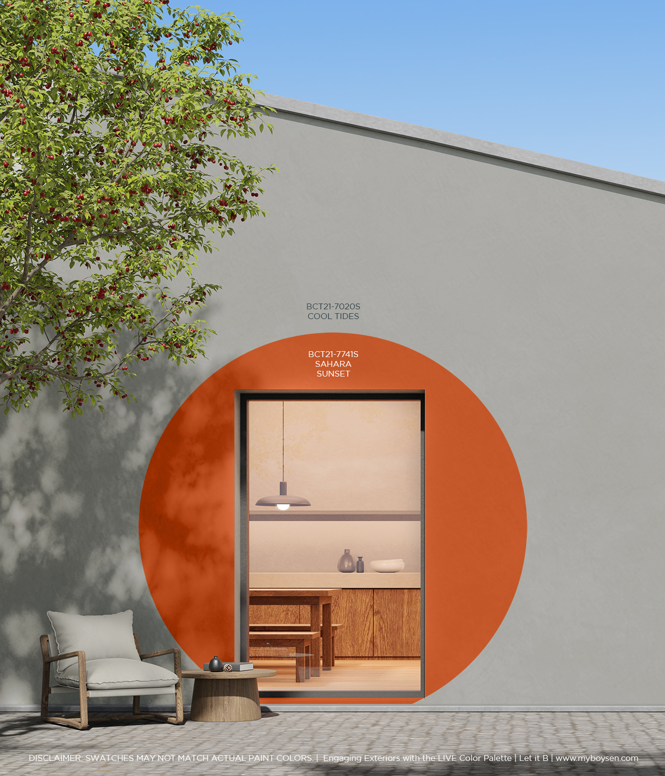 Engaging Exteriors with the LIVE Color Palette | MyBoysen