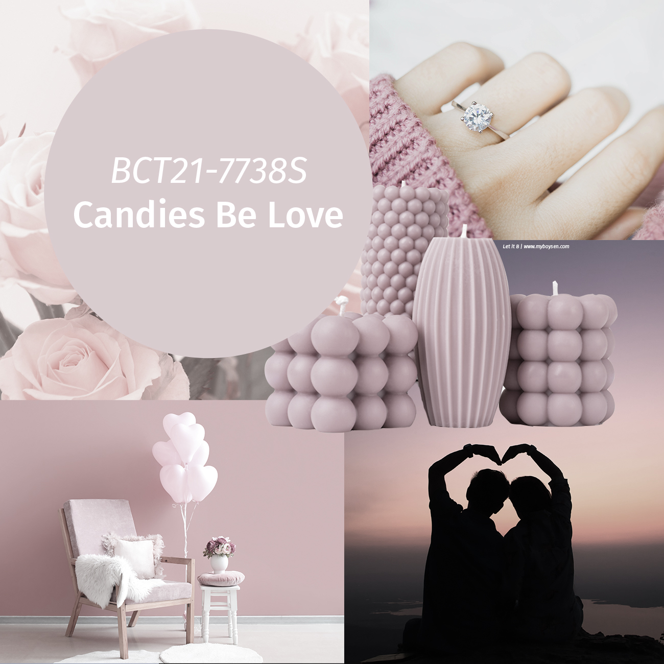 Midyear Moodboards with the BLOOM Color Palette | MyBoysen