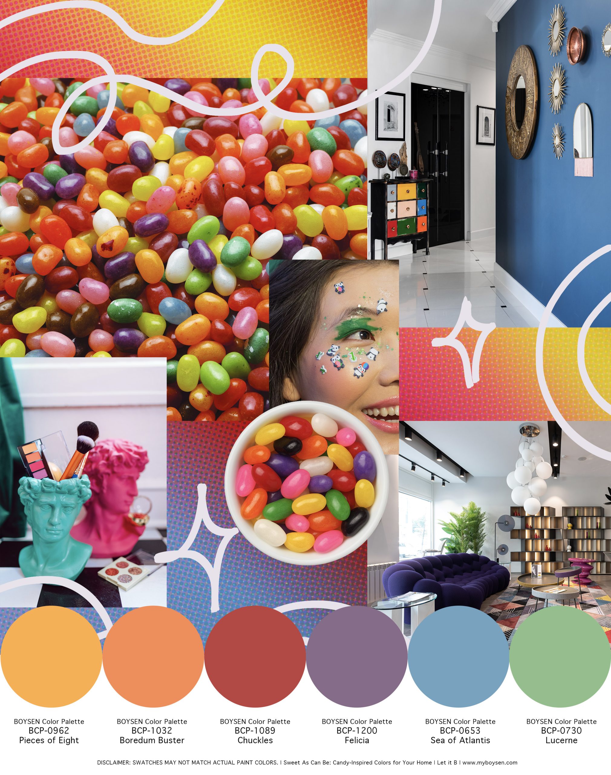 Sweet as Can Be: Candy-Inspired Colors for Your Home | MyBoysen