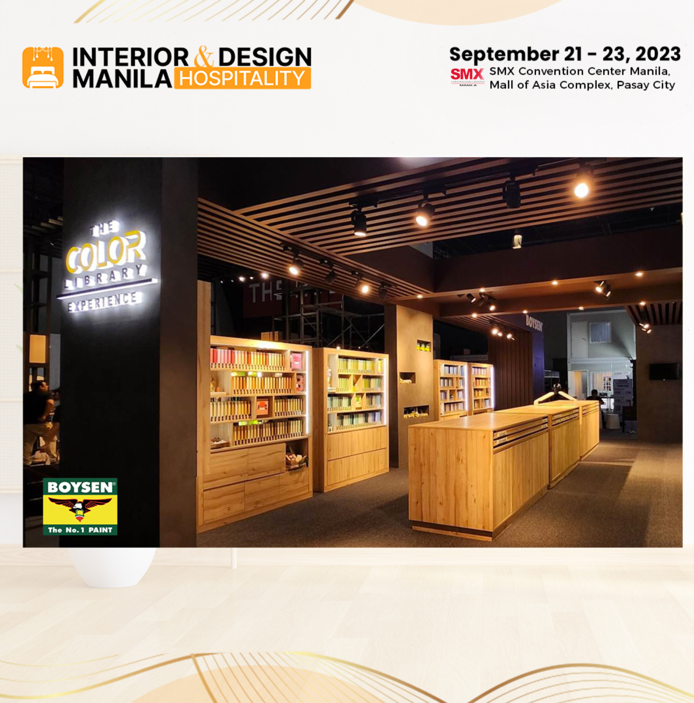 Interior & Design Manila Hospitality Starts Tomorrow! | MyBoysen