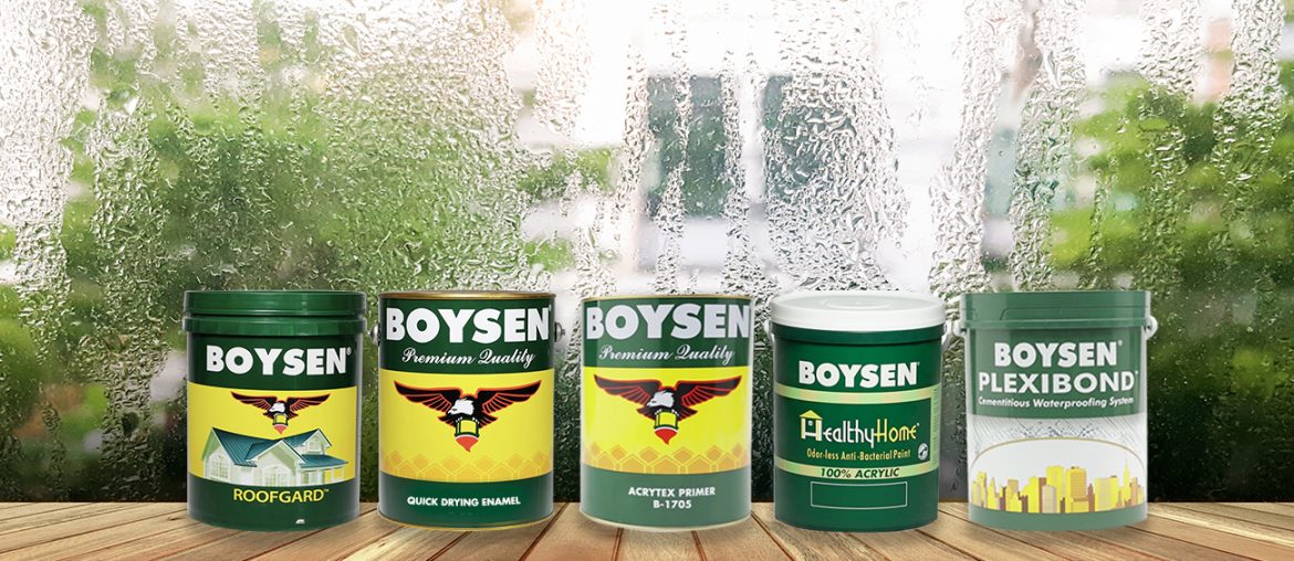 For Your Roof, Gate, and More: 5 Boysen Products that Protect from the Rain | MyBoysen