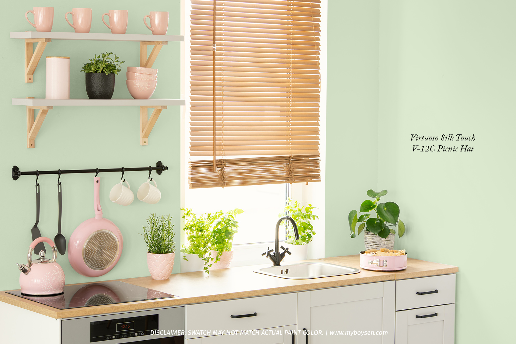 Drool-worthy Kitchen Colors with Virtuoso Silk Touch | MyBoysen