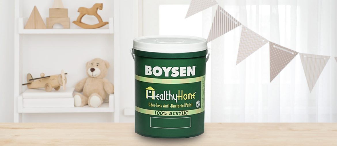 If You’ve Got Kids in the House, This Low-Odor, Antibacterial Paint is for You | MyBoysen