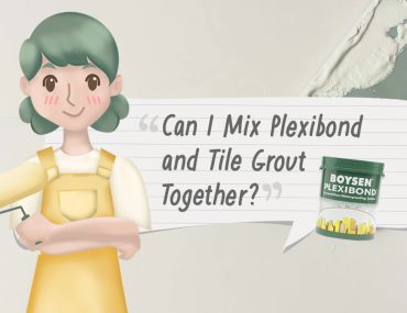 Paint TechTalk with Lettie: Can I Mix Plexibond and Tile Grout Together? | MyBoysen