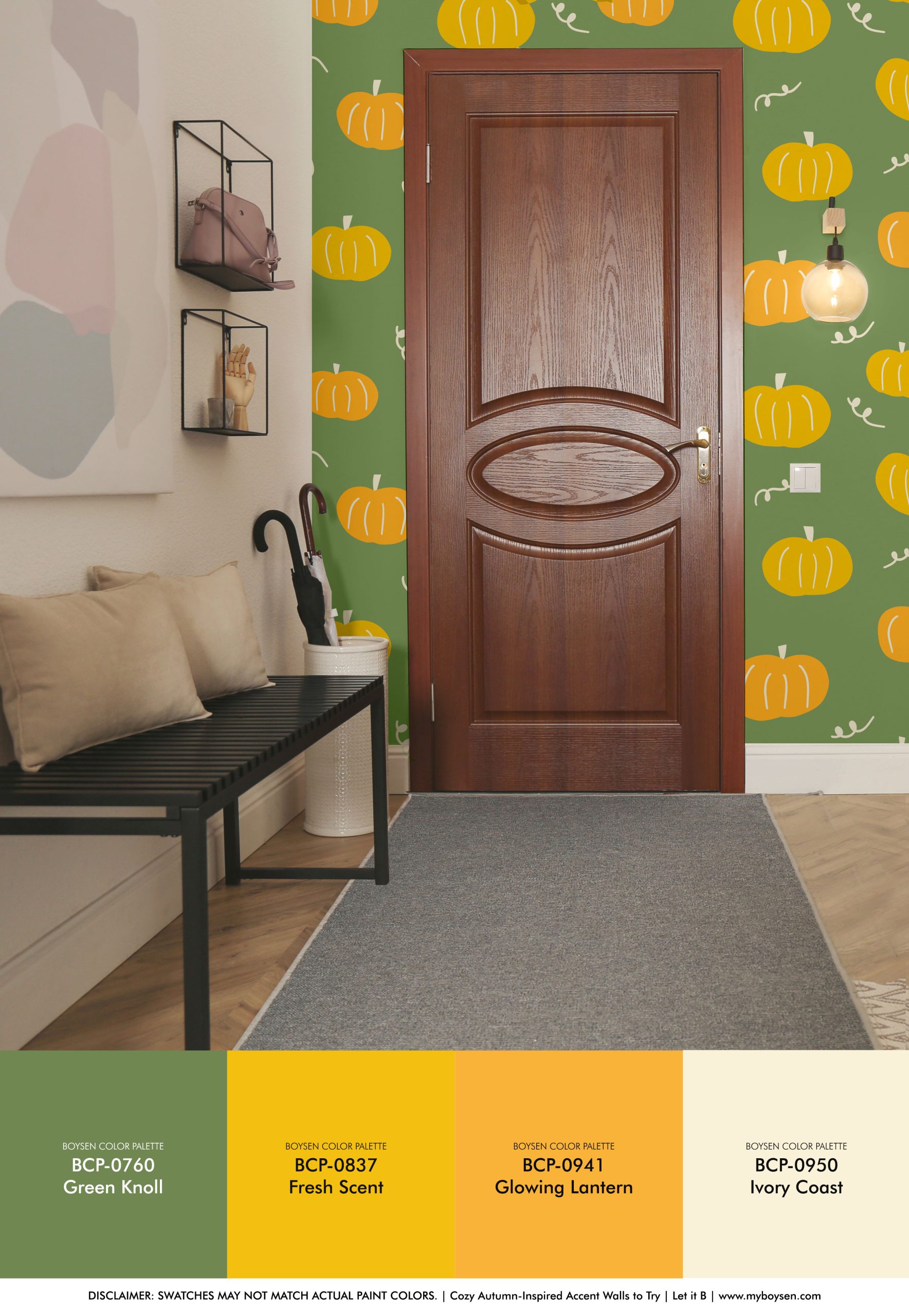 Cozy Autumn-Inspired Accent Walls to Try | MyBoysen