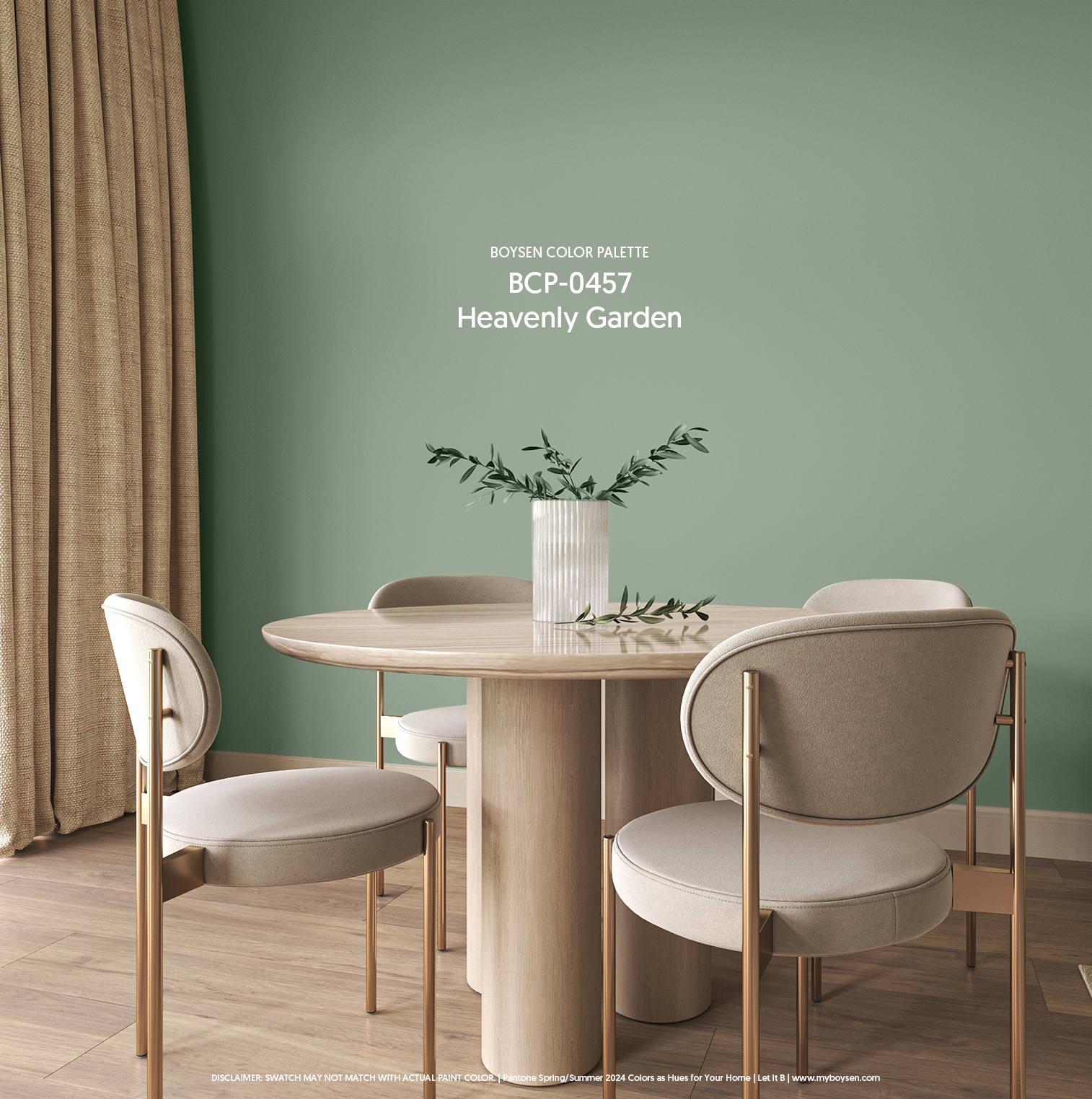 Pantone Spring/Summer 2024 Colors as Hues for Your Home | MyBoysen