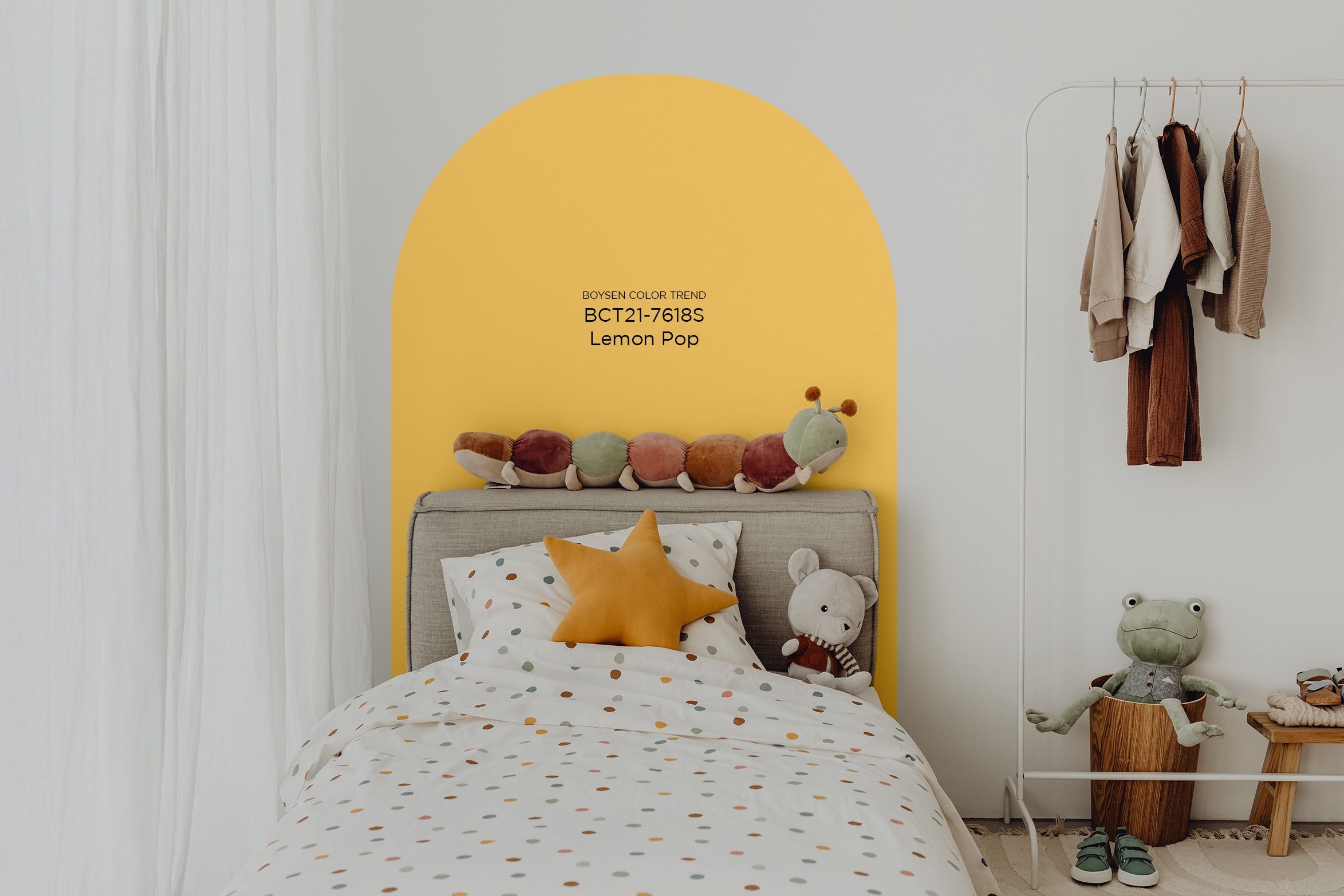 Kid’s Bedroom Wall Color Ideas with the Move Palette | MyBoysen