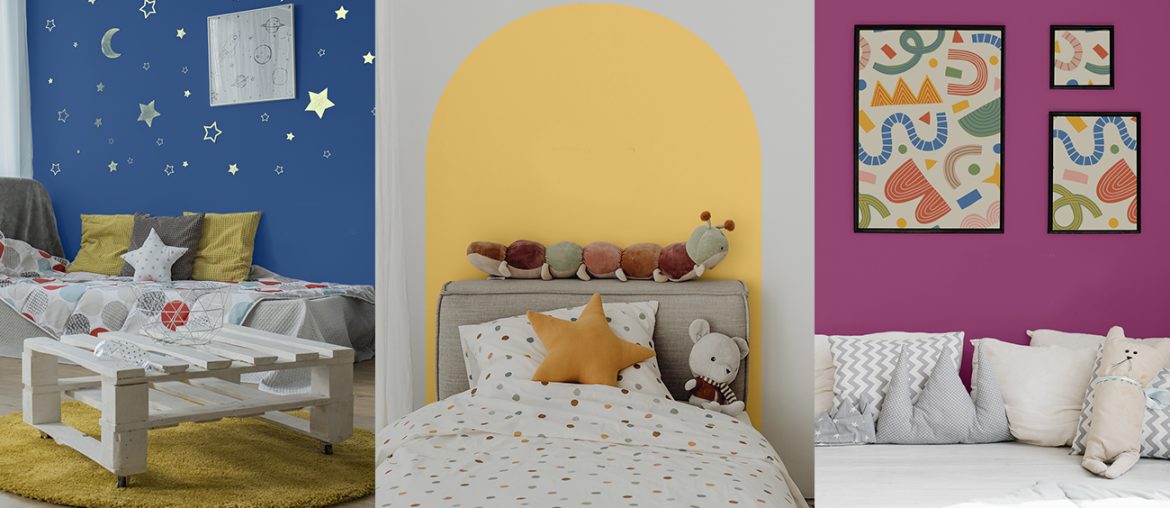 Kid’s Bedroom Wall Color Ideas with the Move Palette | MyBoysen