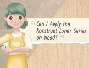 Paint TechTalk with Lettie: Can I Apply the Konstrukt Lunar Series on Wood? | MyBoysen