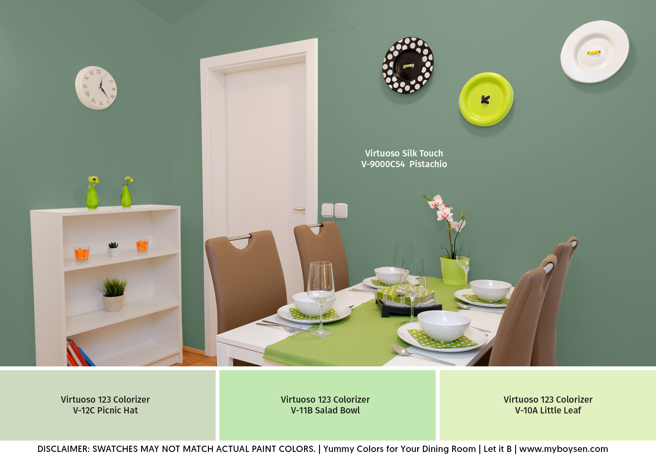 Yummy Colors for Your Dining Room (VIRTUOSO) | MyBoysen