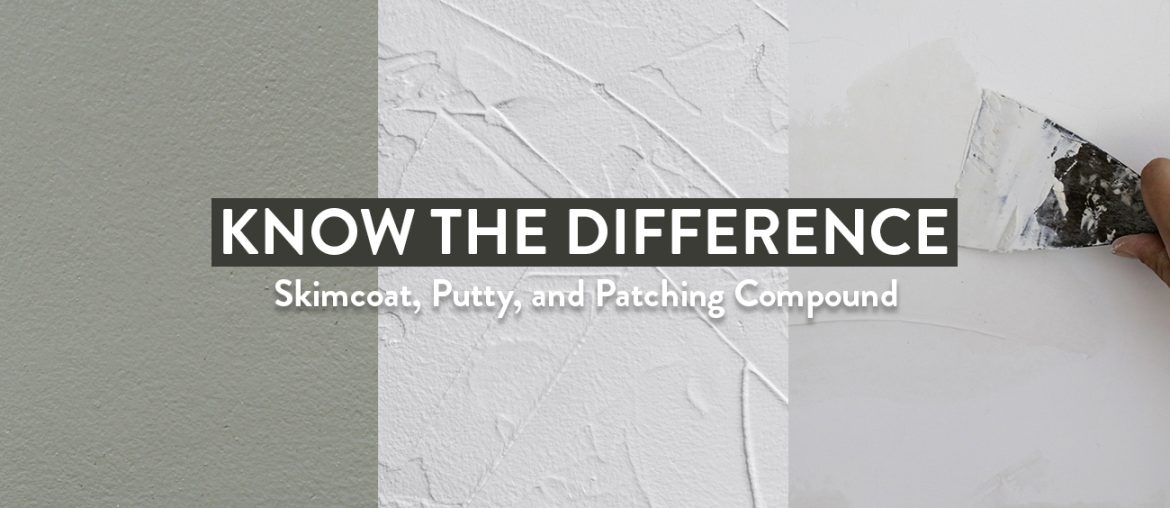 Know the Difference: Skimcoat, Putty, and Patching Compound for Concrete | MyBoysen