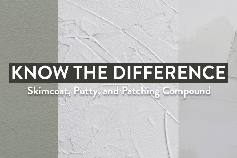 Know the Difference: Skimcoat, Putty, and Patching Compound for Concrete | MyBoysen