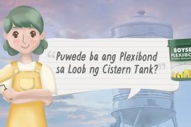 Paint TechTalk with Lettie: Puwede ba ang Plexibond sa Loob ng Cistern Tank? | MyBoysen