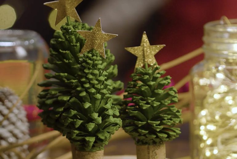 Pine Cone Christmas Decorations (VIDEO) | MyBoysen