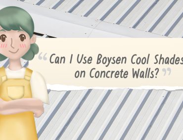 Paint TechTalk with Lettie: Can I Use Boysen Cool Shades on Concrete Walls? | MyBoysen