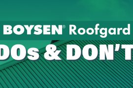 Roof Paint Tips: 3 Dos and Don’ts of Boysen Roofgard | MyBoysen