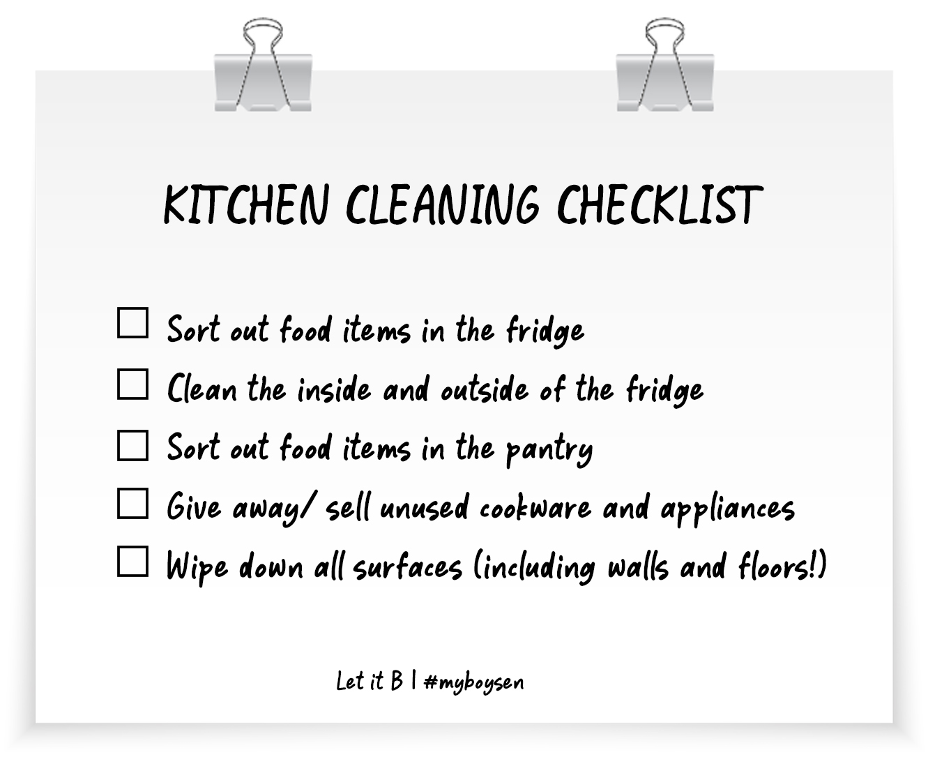 Kitchen Cleaning Guide | MyBoysen