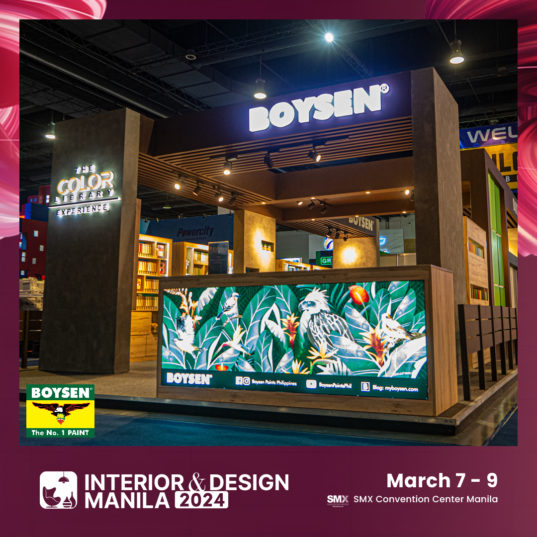Interior & Design Manila 2024 Starts Tomorrow! | MyBoysen