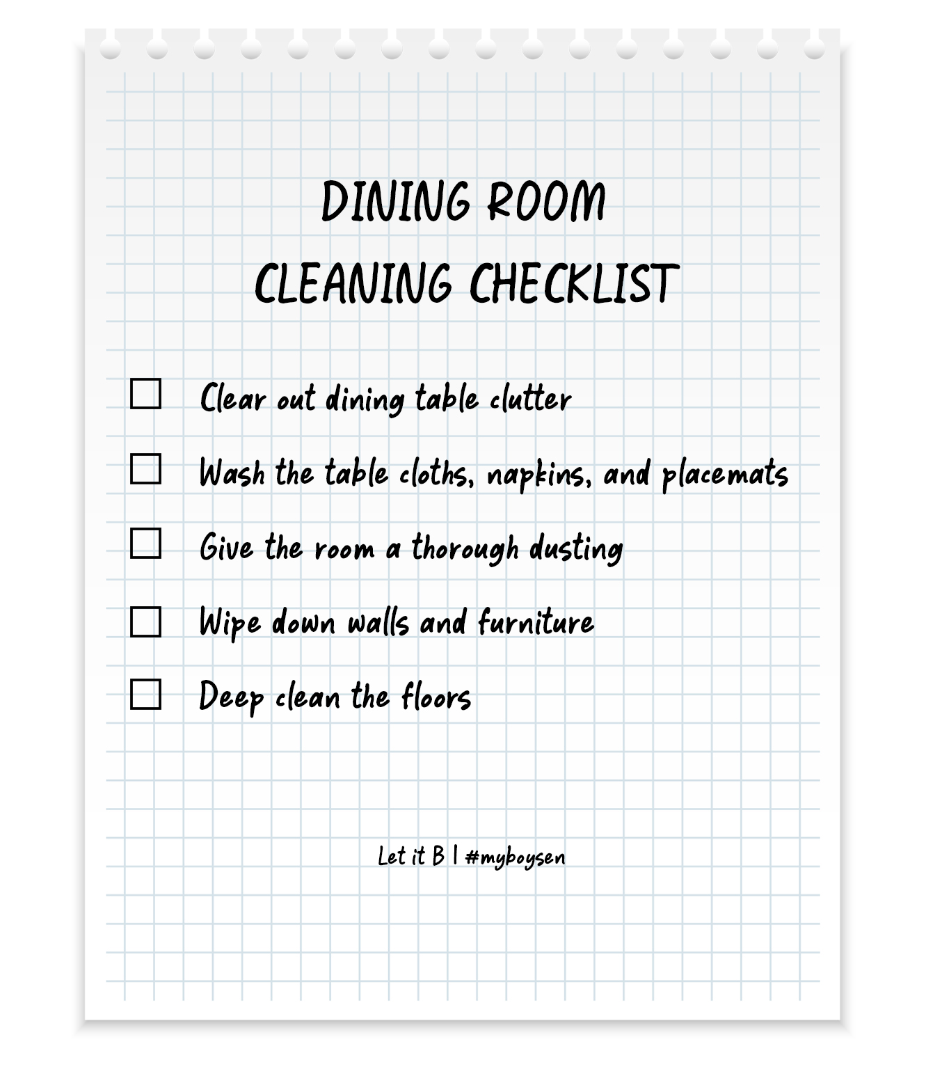 Dining Room Cleaning Guide | MyBoysen