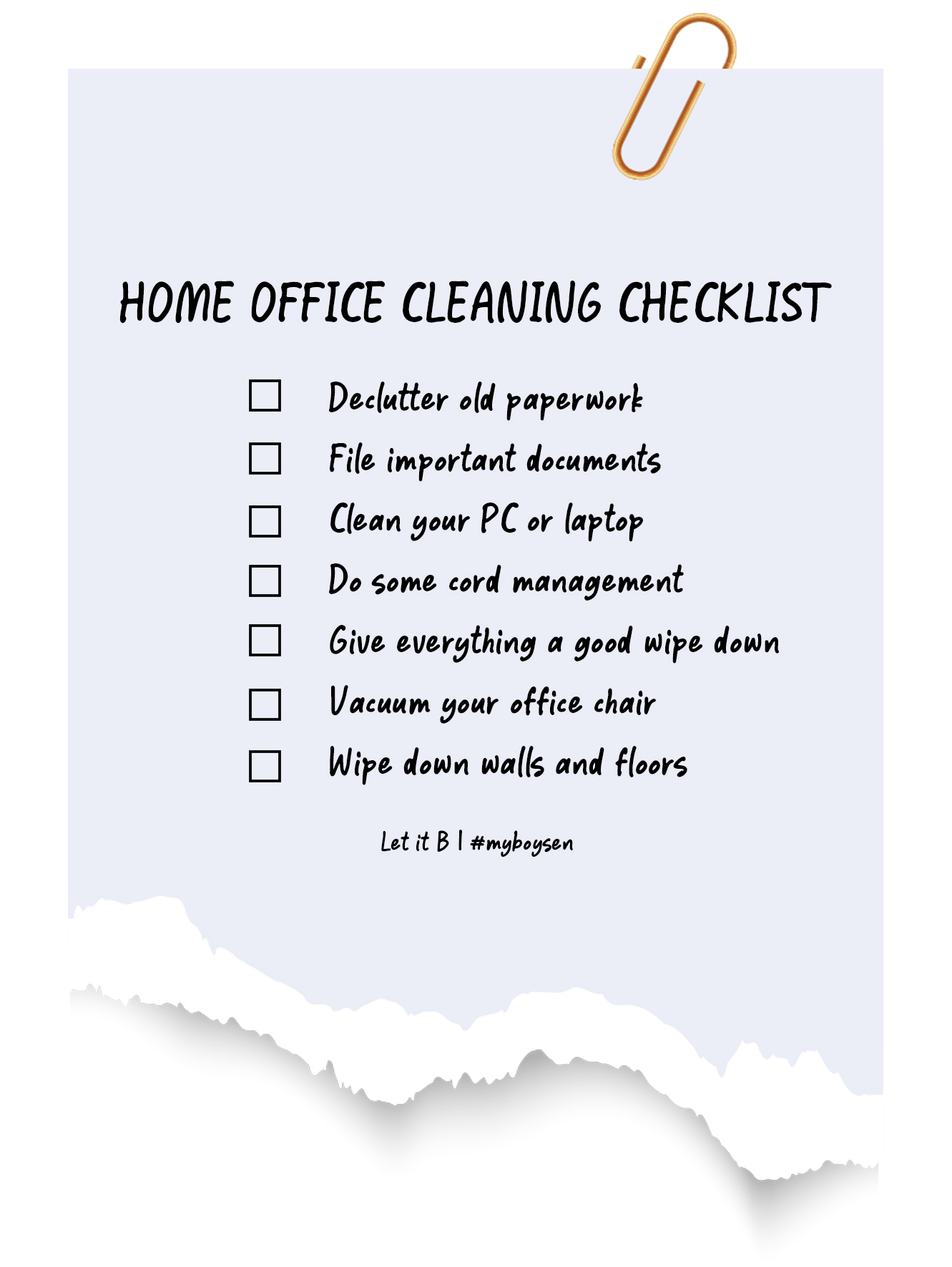 Home Office Cleaning Guide | MyBoysen