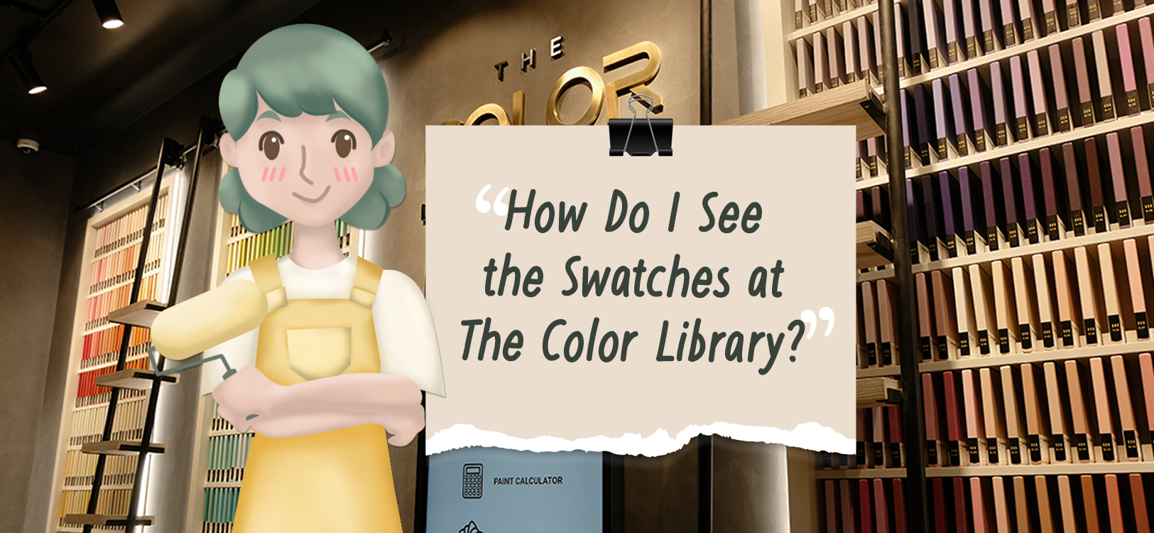 Paint TechTalk with Lettie: How Do I See the Swatches at The Color Library?