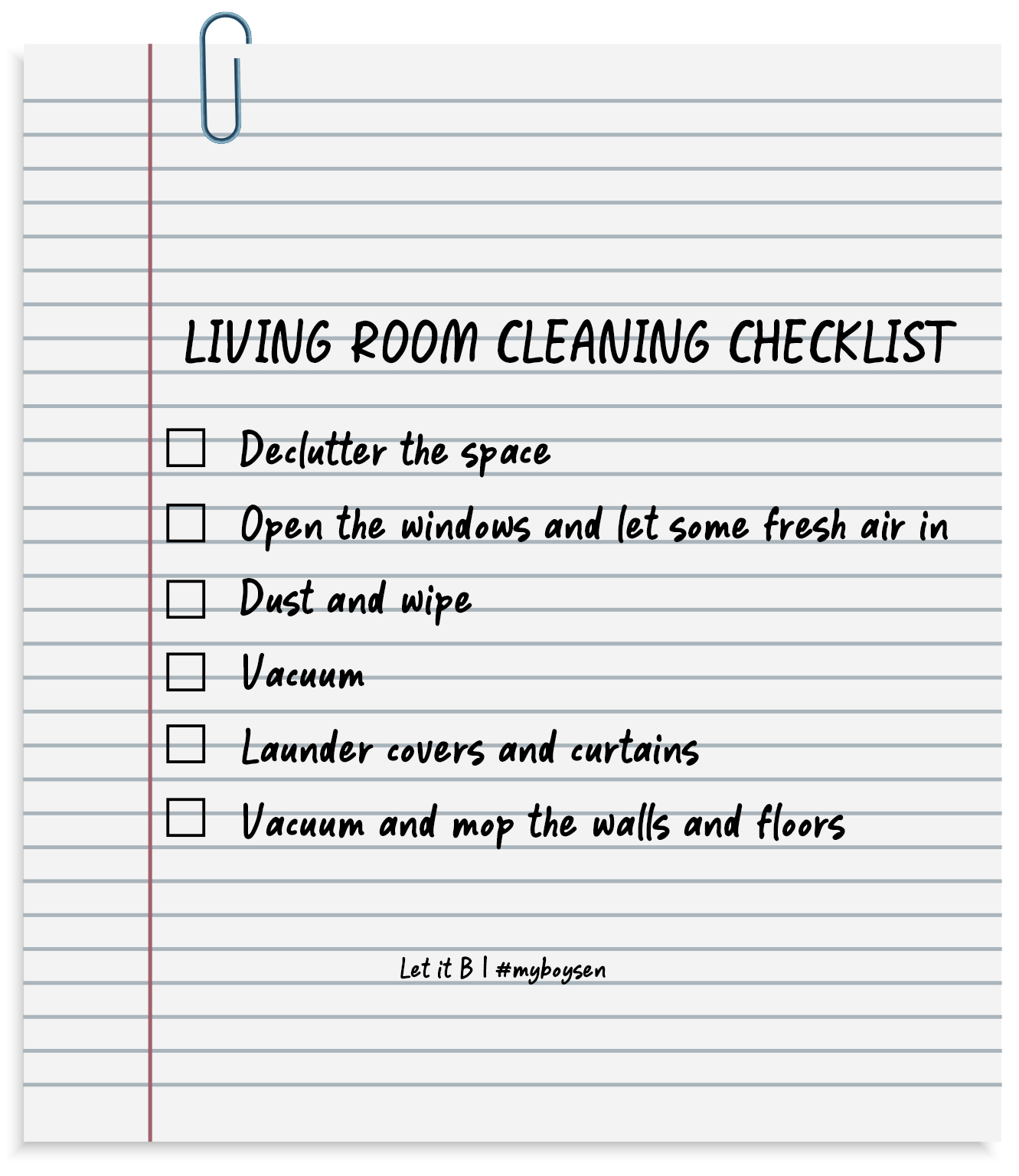 Living Room Cleaning Guide | MyBoysen
