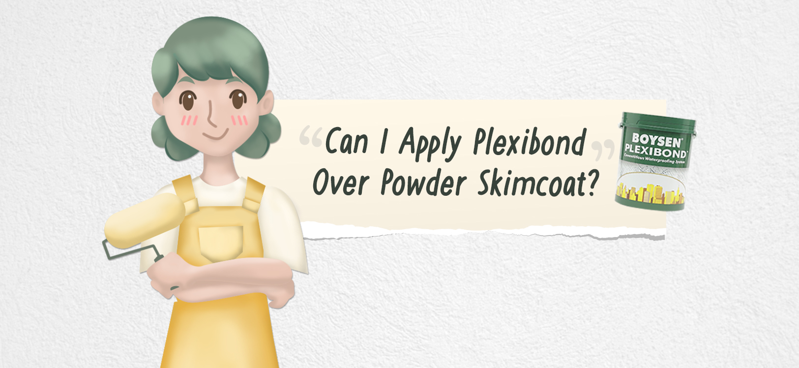 TechTalk with Lettie: Can I Apply Plexibond Over Powder Skimcoat?