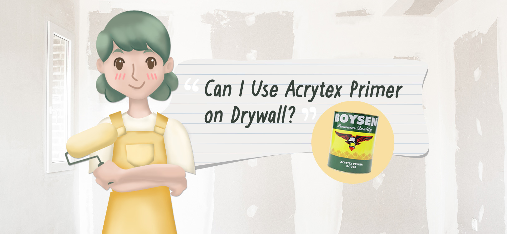 Paint TechTalk with Lettie: Can I Use Acrytex Primer on Drywall?