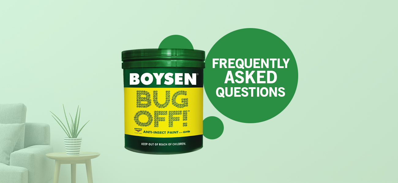 Frequently Asked Questions: Boysen Bug Off