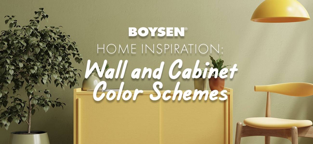 Wall and Cabinet Color Combos for Different Rooms in the Home