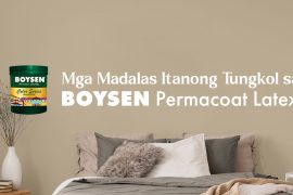 Mga Madalas Itanong Tungkol sa Boysen Permacoat Latex | MyBoysen