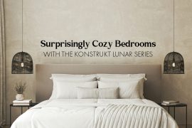 Surprisingly Cozy Bedrooms with the Konstrukt Lunar Series | MyBoysen
