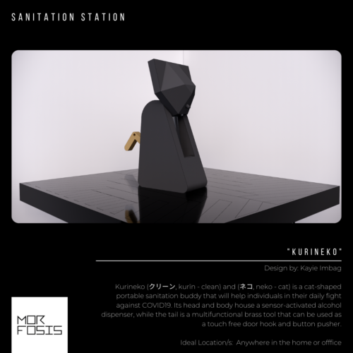 Homebound: Sanitation Stations for Interiors in a Post-Covid World