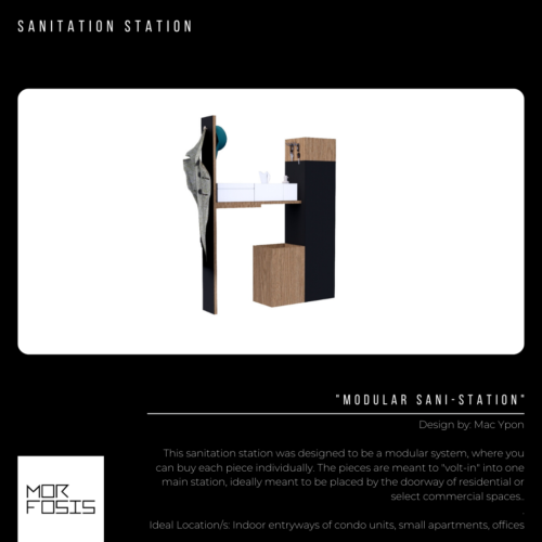 Homebound: Sanitation Stations for Interiors in a Post-Covid World